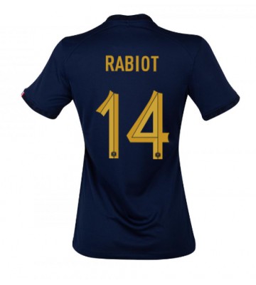 Frankrike Adrien Rabiot #14 Hjemmedrakt Kvinner VM 2022 Kortermet